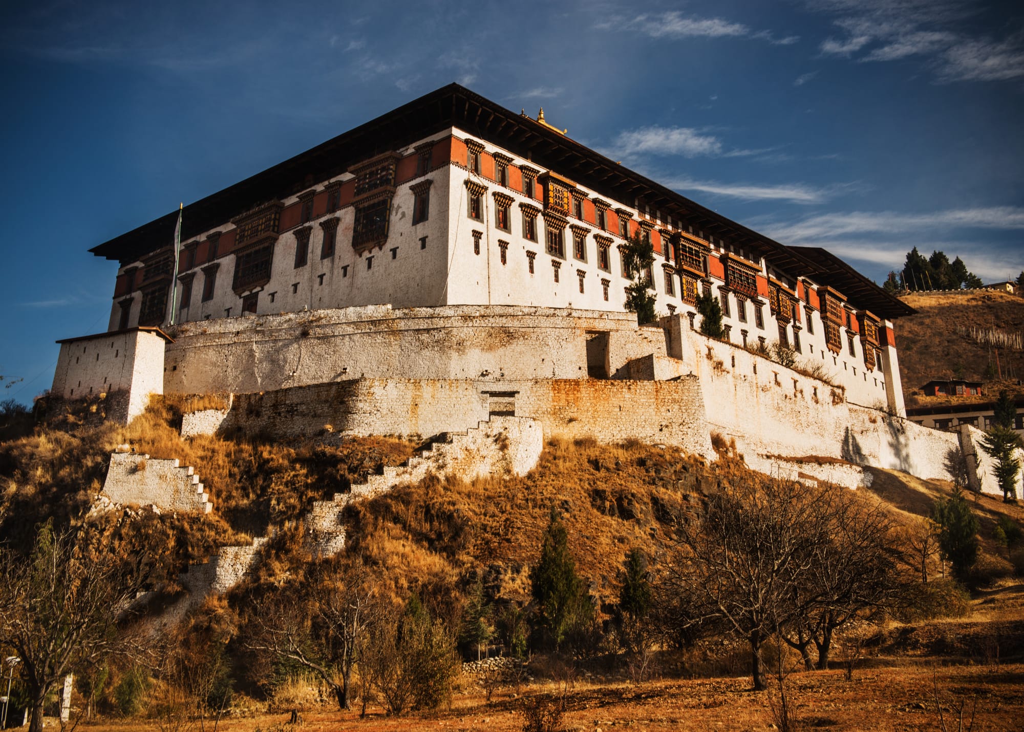 Rinpung Dzong Paro Bhutan historic monastery