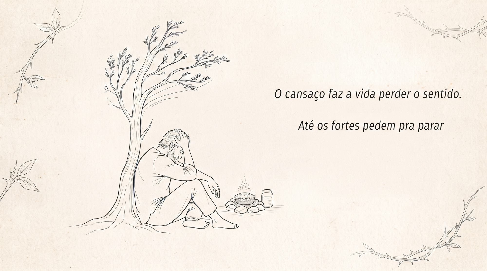 DEBAIXO DA SOMBRA DO CANSAÇO