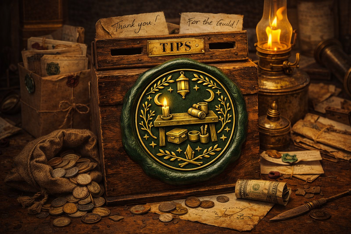 🜄 Tip Jar
