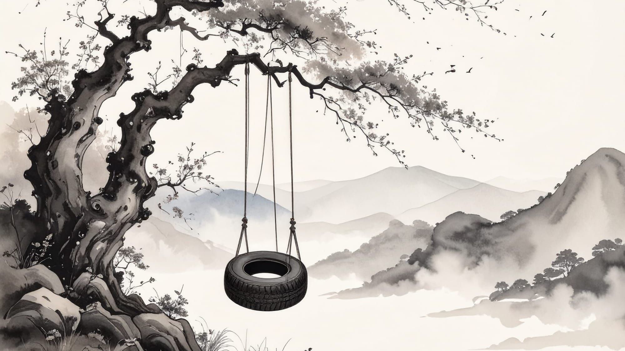 From inside the wreckage.