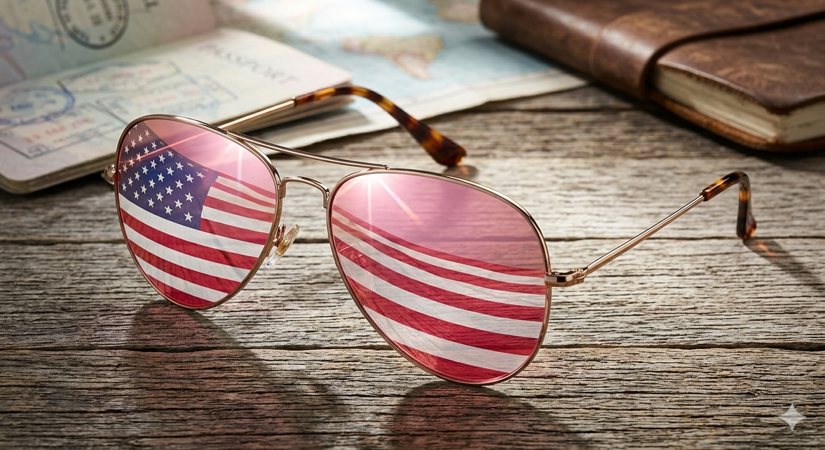 American Rose-Colored Glasses