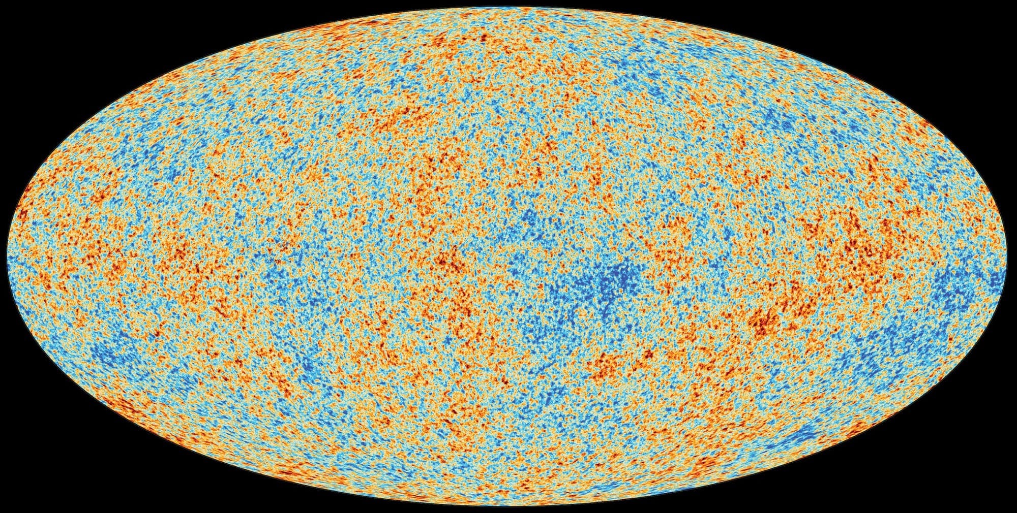 A picture of the universe from 13.8 billion years ago.