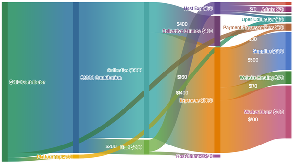 How Money Flows through Open Collective