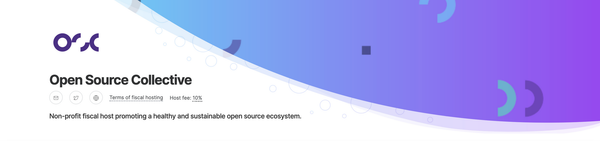 Open Source Collective's host profile on Open Collective.