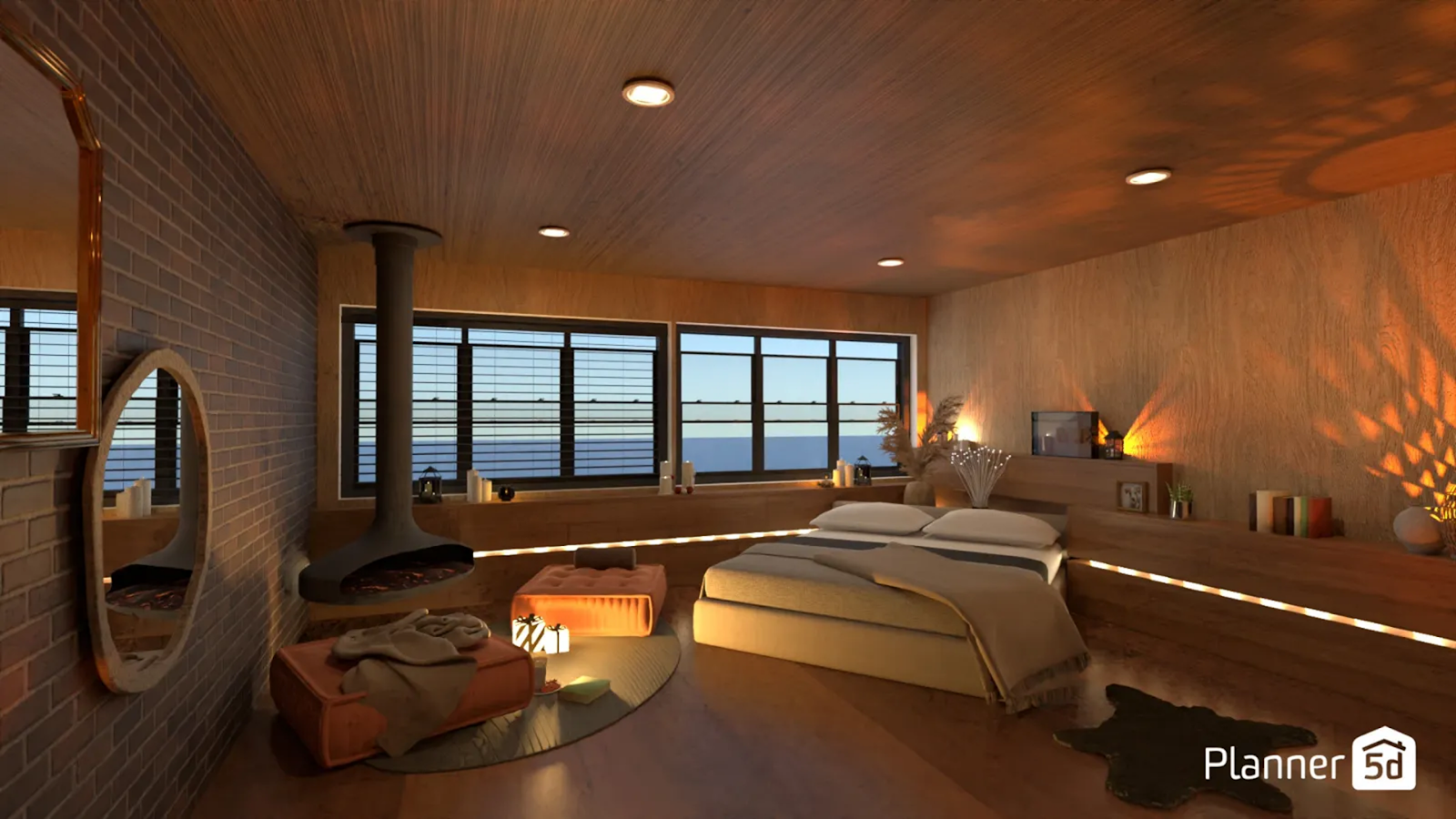 Planner 5D Rendering Result