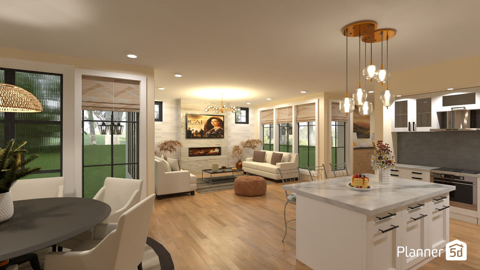 Planner 5D Rendering Result