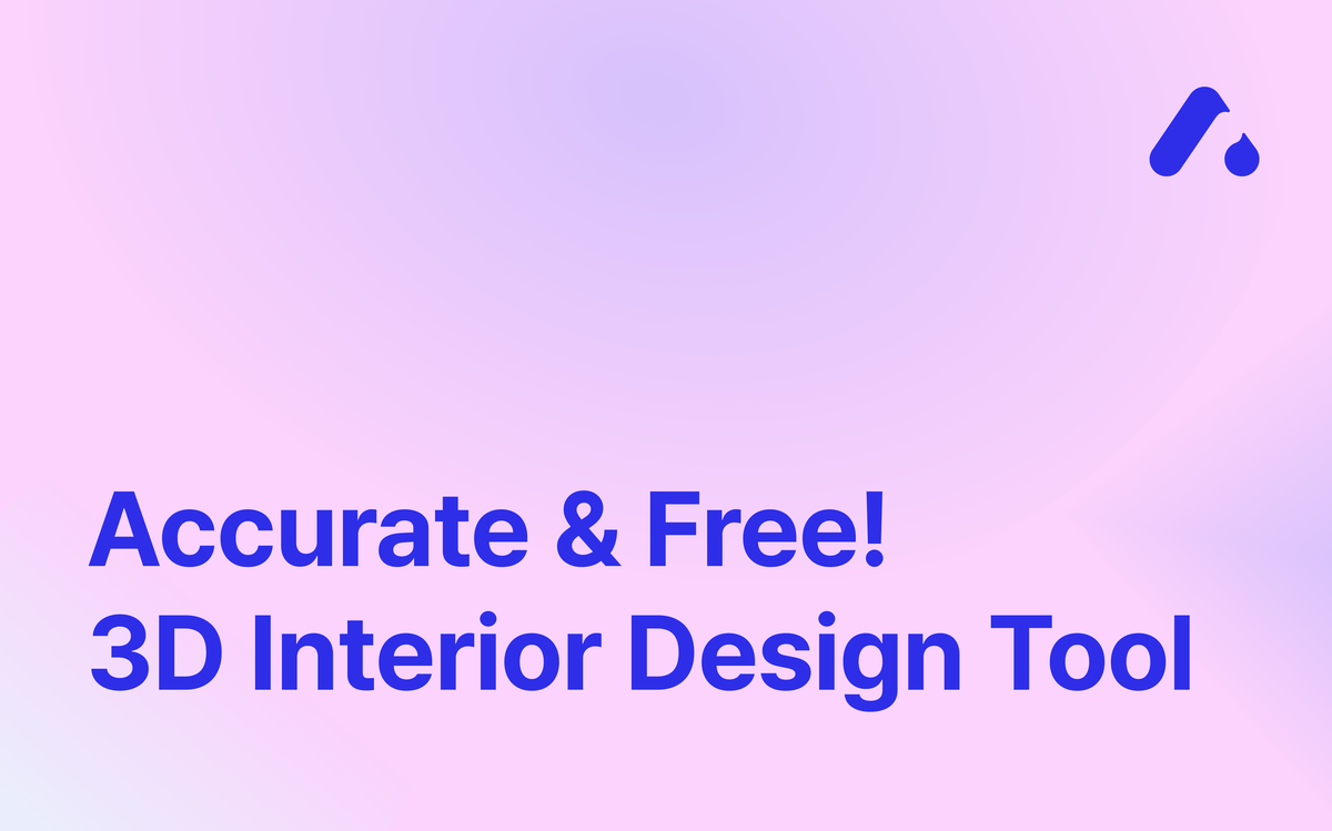 Accurate & Free! 3D Interior Design Tool