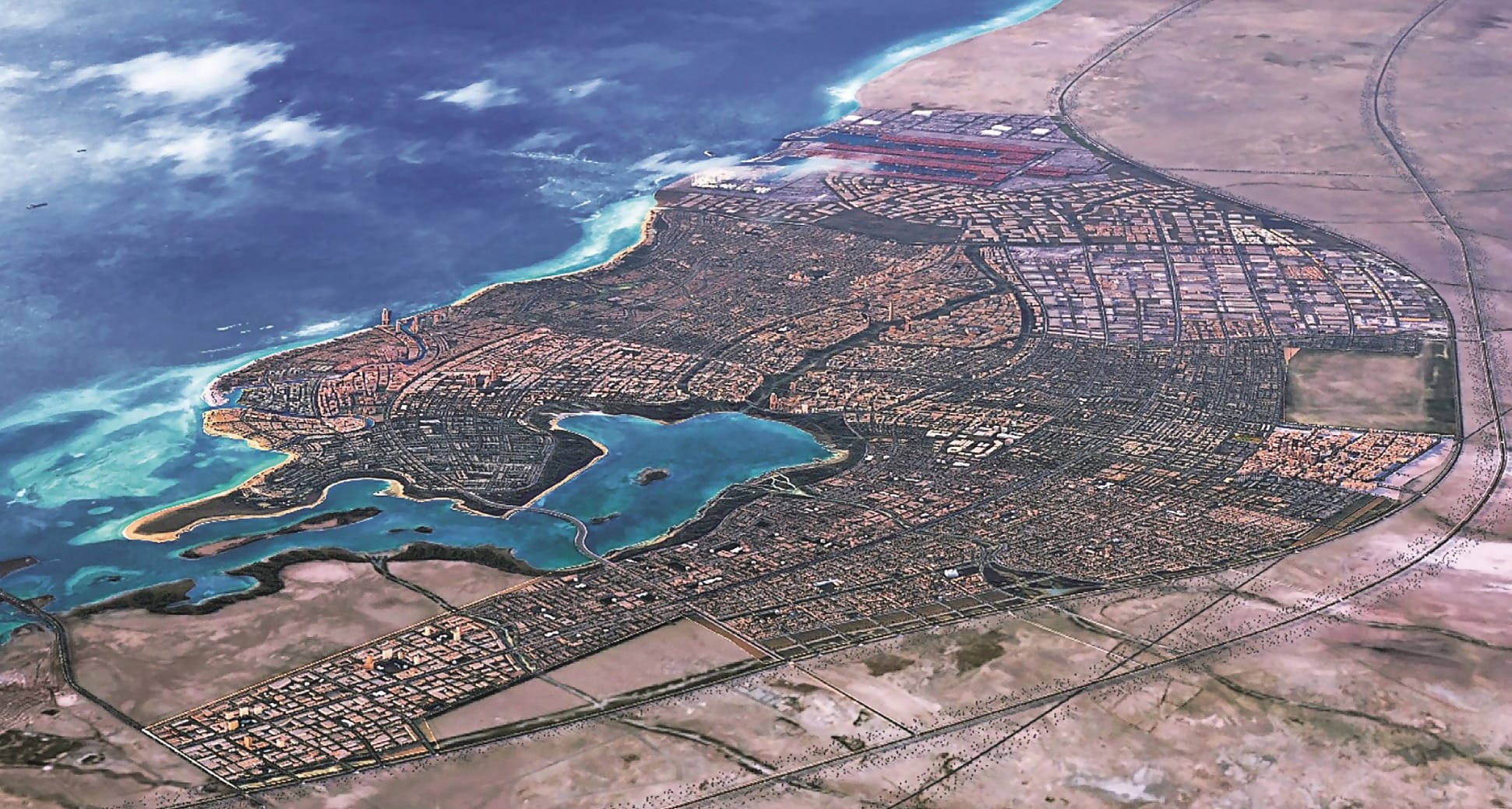 Behind the Scenes at Davos: Saudi’s $100 Billion Megacity is Apparently Still on Track