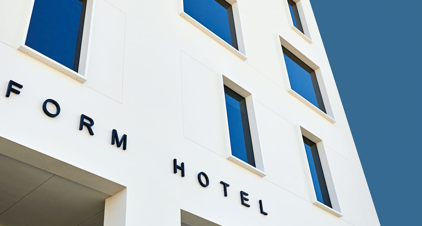 Dubai’s Minimalist Form Hotel Makes for the Ideal Opulence Detox