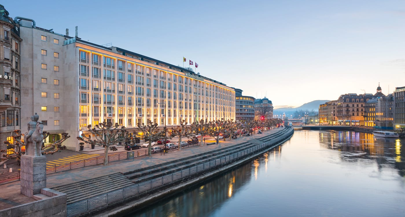 It May Have Only Opened in Geneva in 2000 But The Mandarin Oriental Is Already One of The City’s Best Hotels