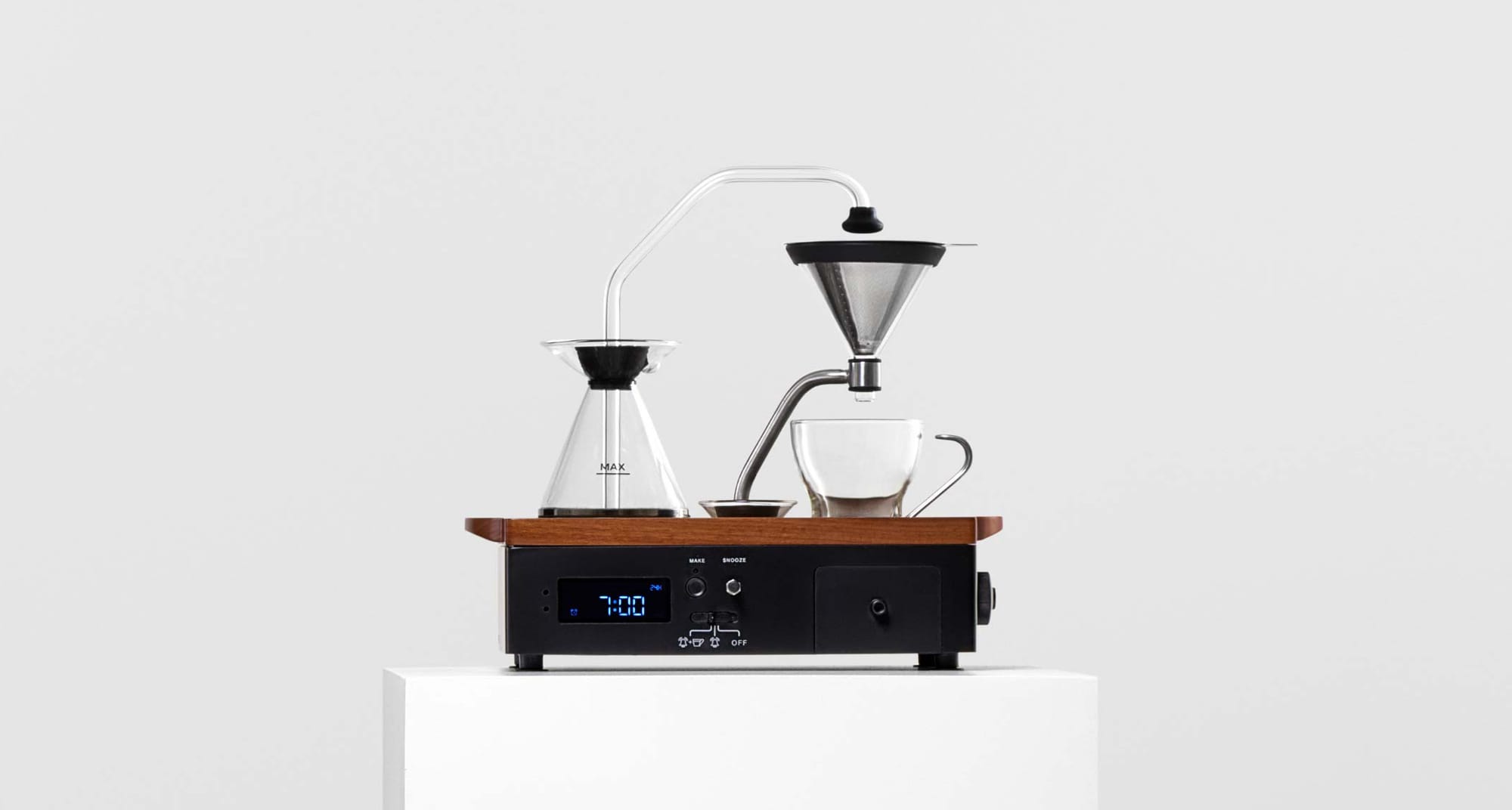 Barisieur’s Alarm and Coffee Machine in One Will Simplify Your Morning Routine