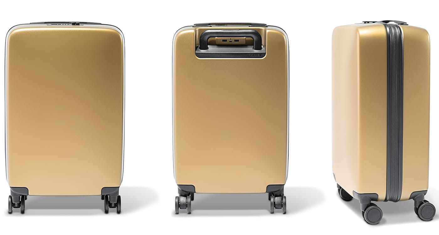 This Tech Luggage by Raden Can Even Help You Book Your Next Flight