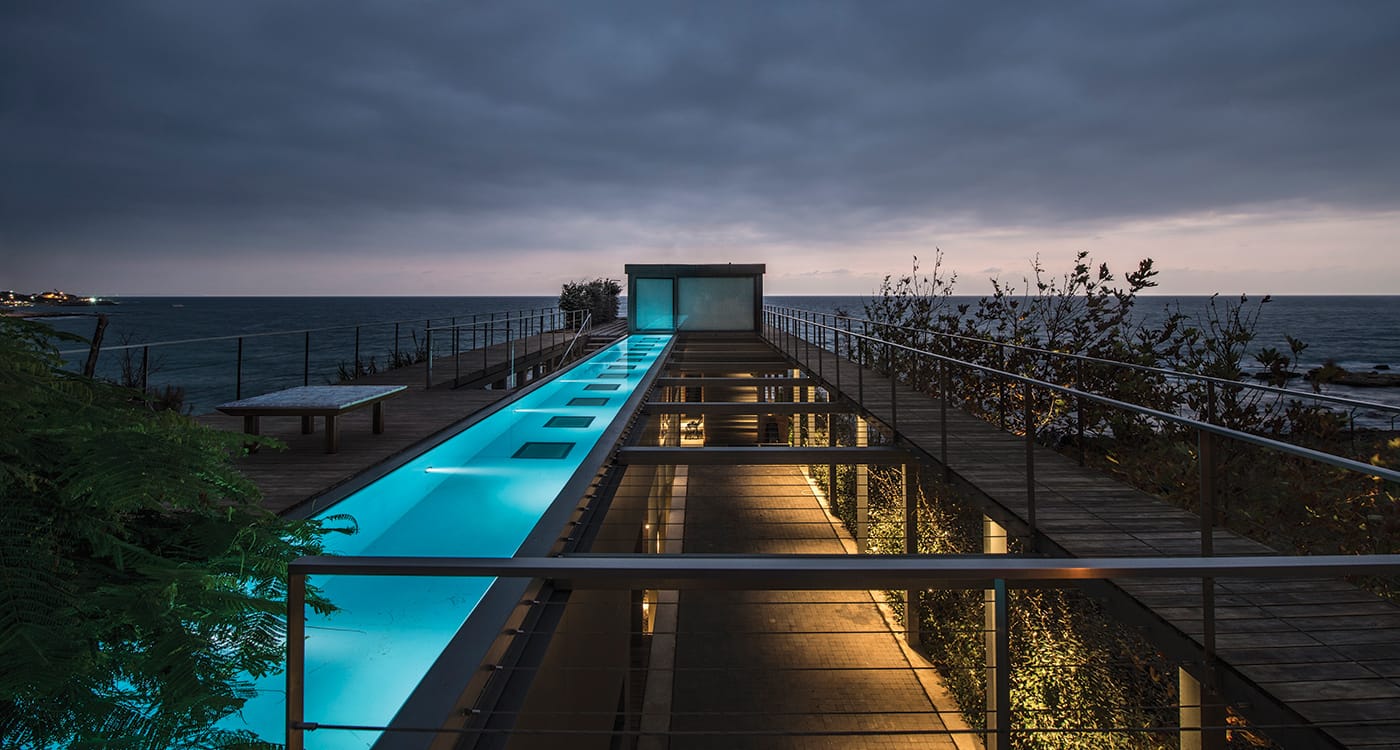 This Weekend Home in Amchit, Lebanon is the Perfect Holiday Getaway