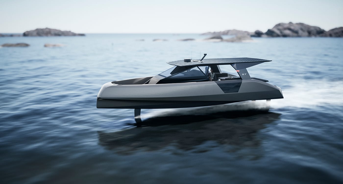 Glide in Plain Sight: A Cool, New, Open-Walkaround Electric Hydrofoil