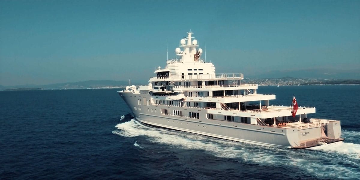 Experience What it’s Like to Be a Boss Onboard the 107m Superyacht Ulysees (now renamed Andromeda)