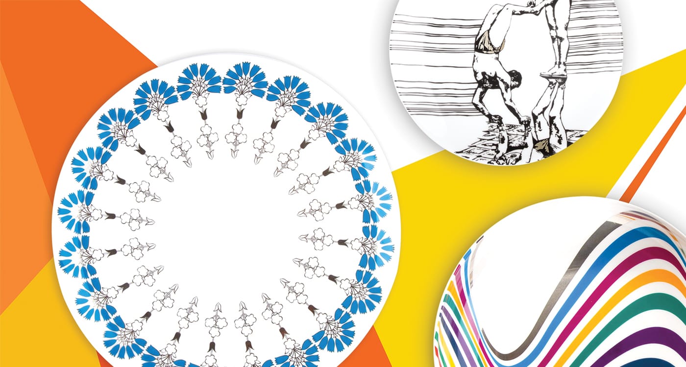 A Turkish-Palestinian Talent Creating Highly Artistic China Sets