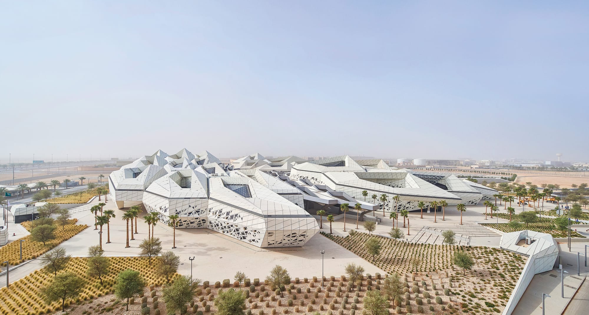Zaha Hadid Architects Designed this Futuristic Building for KAPSARC in Saudi Arabia