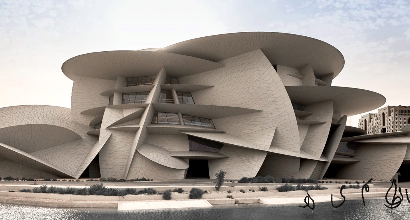 The National Museum of Qatar is a Desert Rose of Extraterrestrial Proportions
