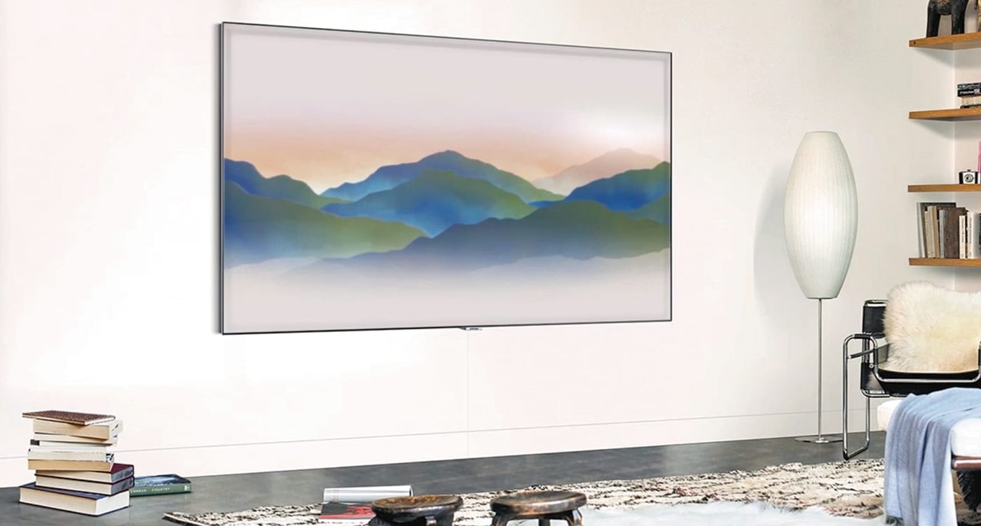 This Clever Samsung Television Hides in Plain Sight by Doubling as Artwork