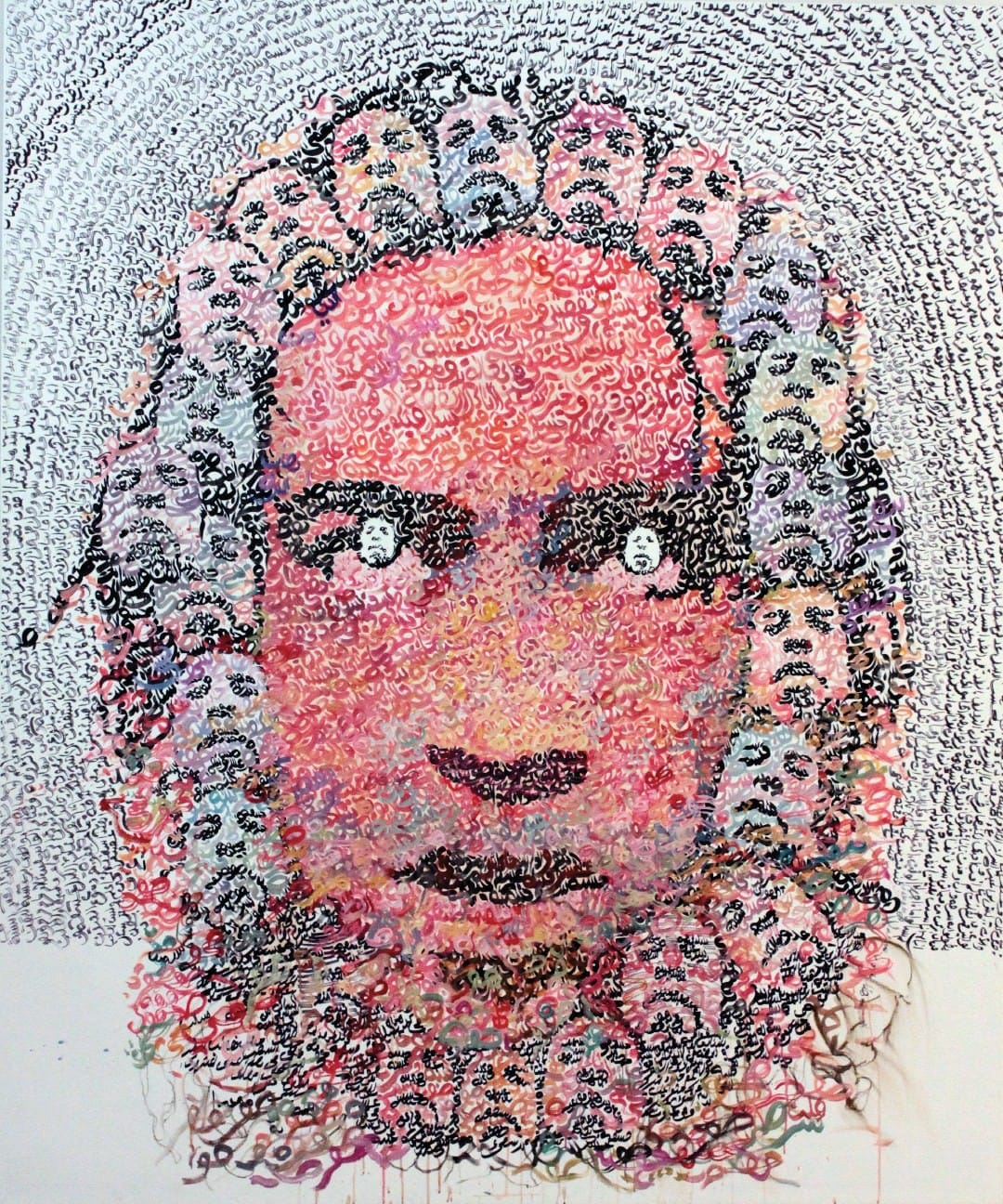 Parallel Worlds: Zakaria Ramhani Turns Modern Calligraphy into Expressive Human Figures