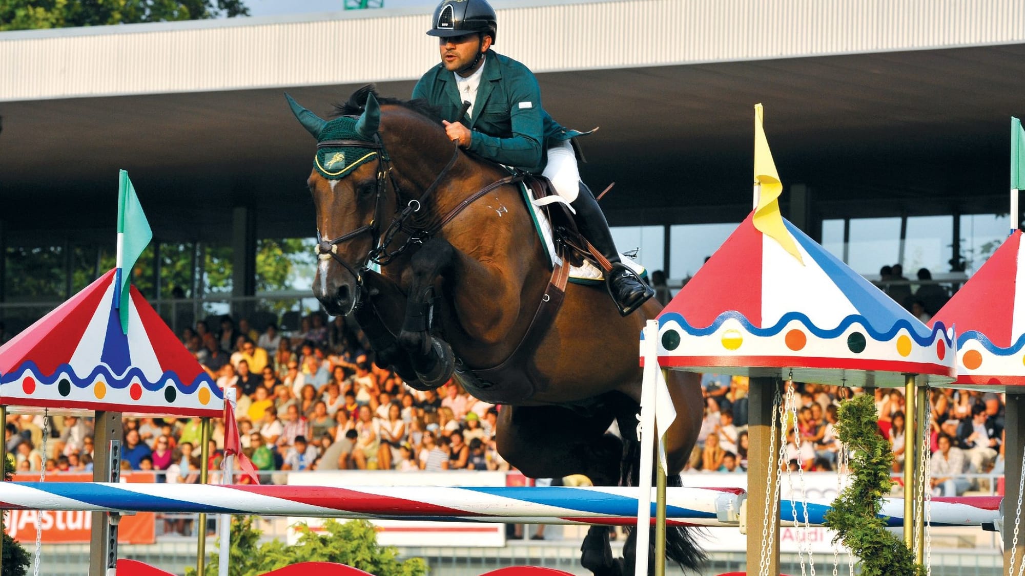 Clearing the Bar: A Show-Jumping Champion on Winning the Double