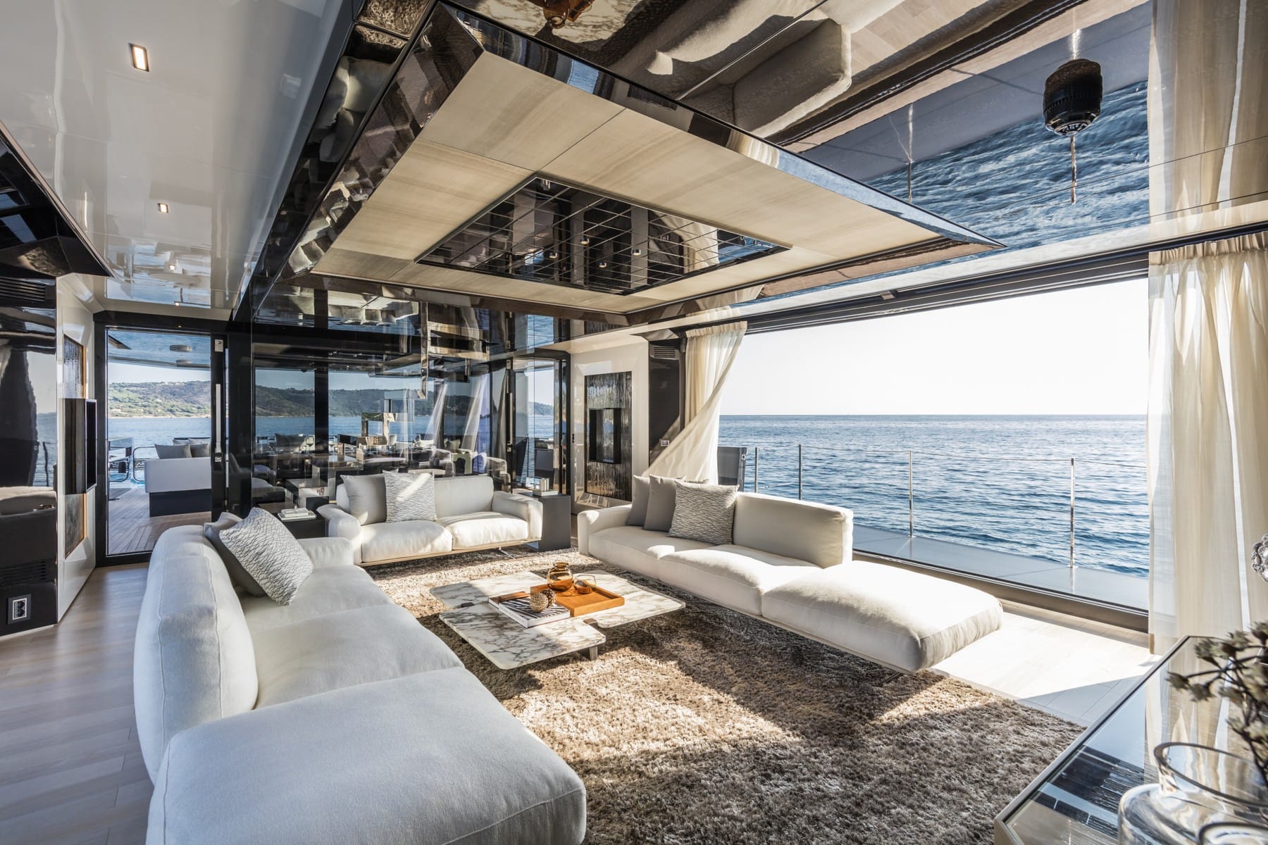 We Go Onboard the Legendary Italian Designer Giorgio Armani’s 65-metre Codecasa To Find Out What Flo