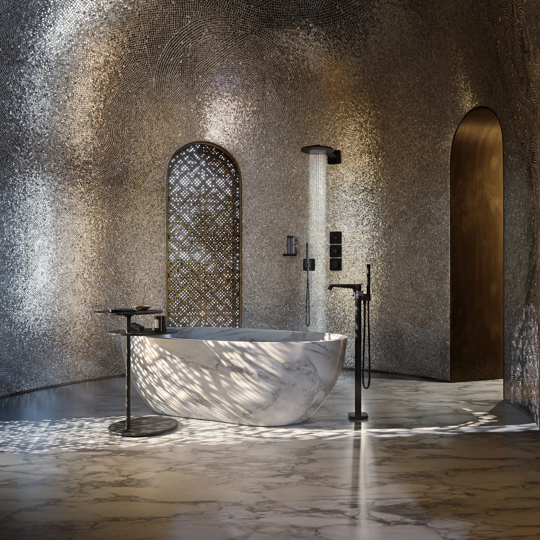 One Step Back, Two Steps Forwards: The Timeless Elegance of a Retro-Mod Bathroom