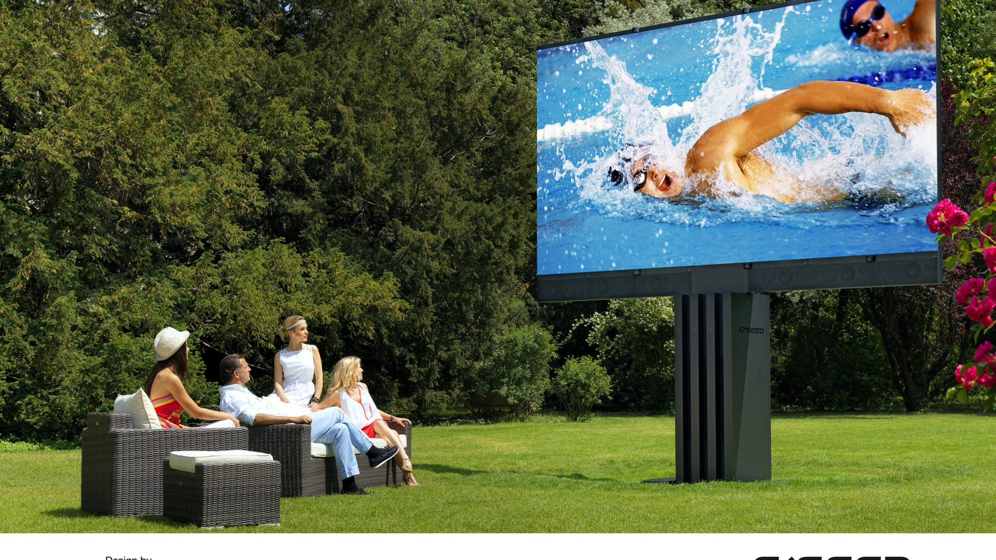TVs that Disappear Have Long Been Sought After but this One Doesn’t Just Pivot Away, it Folds Up Too