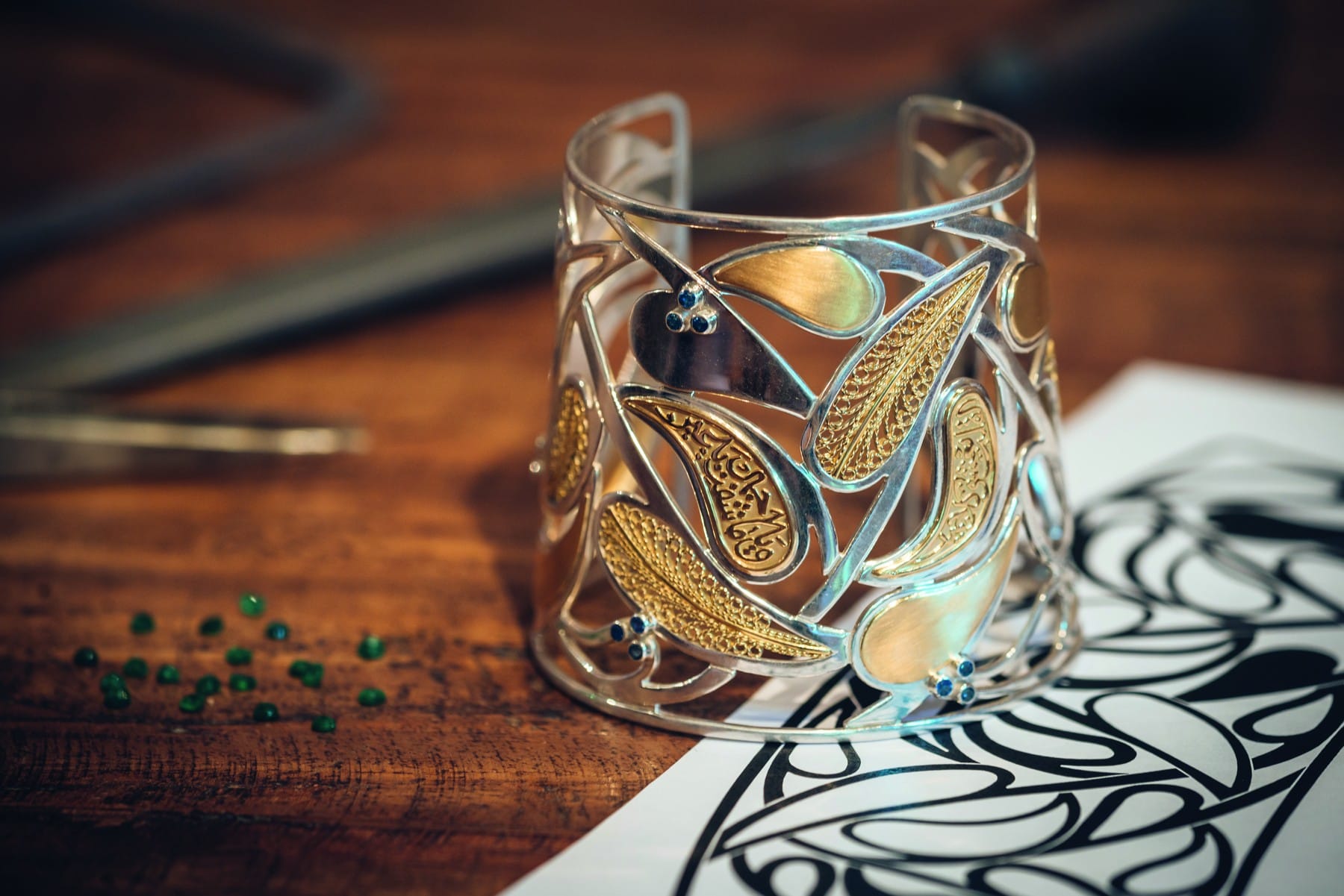Past and Present: Azza Fahmy Branches Out Into Clothing