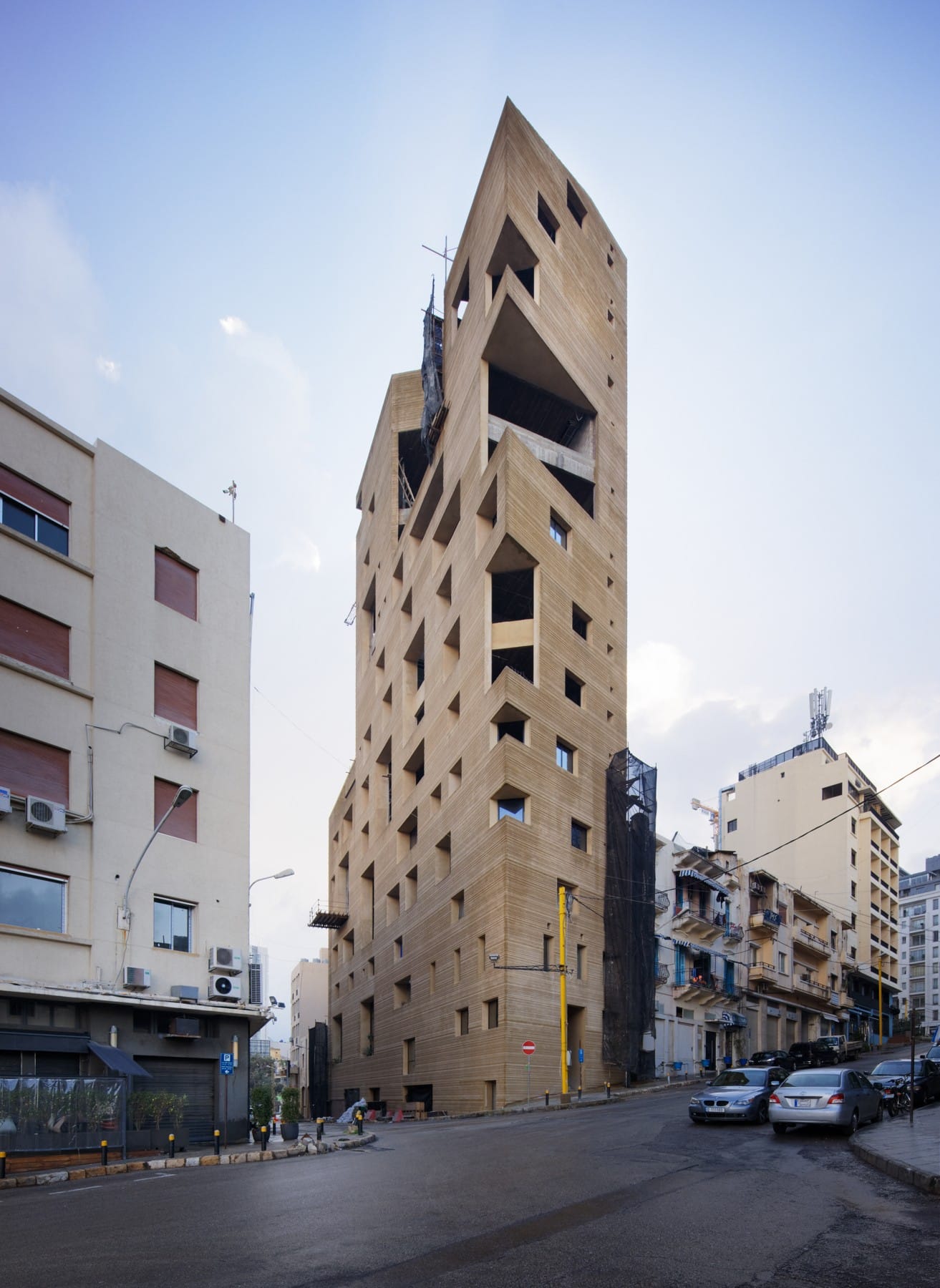 The Talented Franco-Lebanese Architect Lina Ghotmeh Pulls the Safety Nets Back on Her First Design i