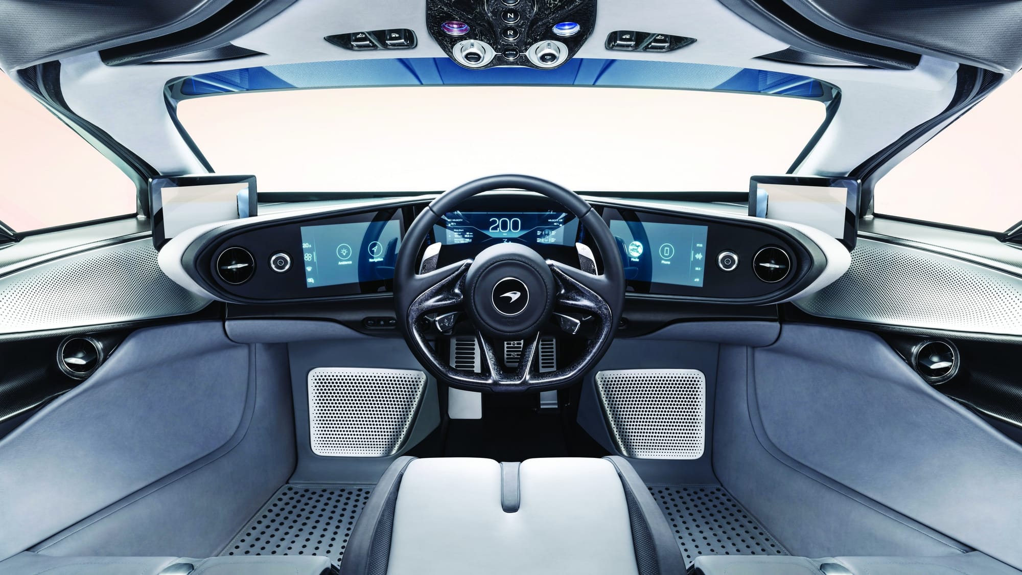 McLaren’s 250mph Speedtail Puts the Driver in an Unusual Position