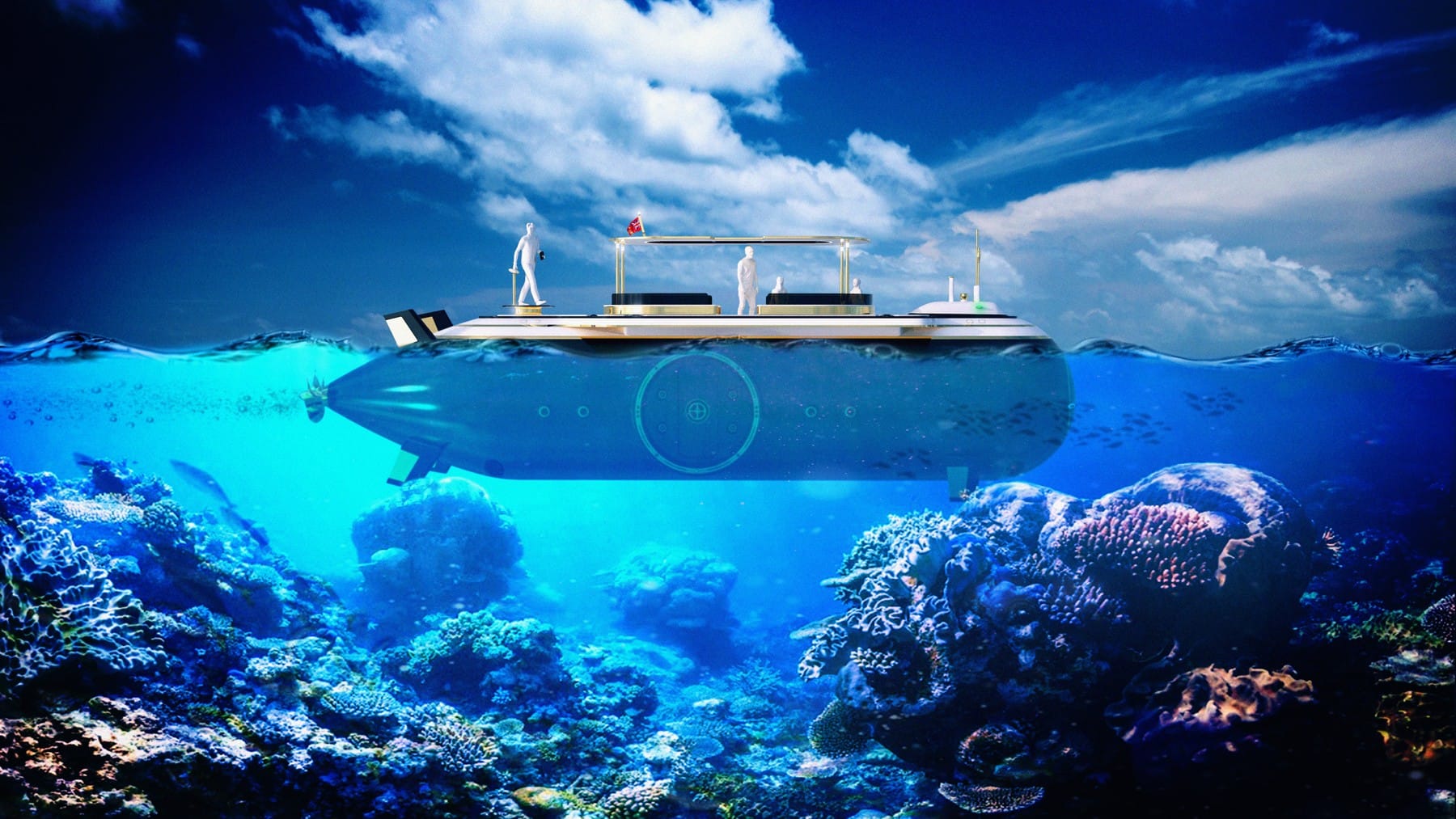 Up For Going Down: Behold the Second Longest Superyacht in the World (and the Most Expensive)