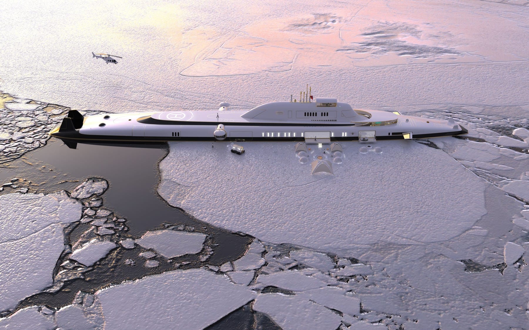 Up For Going Down: Behold the Second Longest Superyacht in the World (and the Most Expensive)