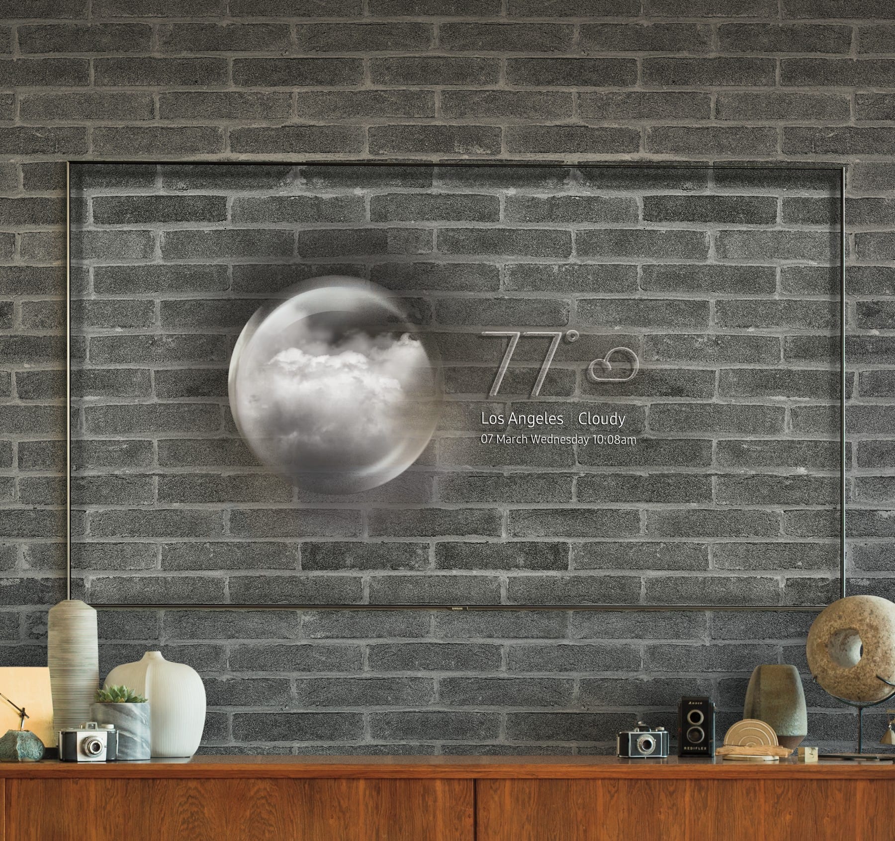 This Clever Samsung Television Hides in Plain Sight by Doubling as Artwork