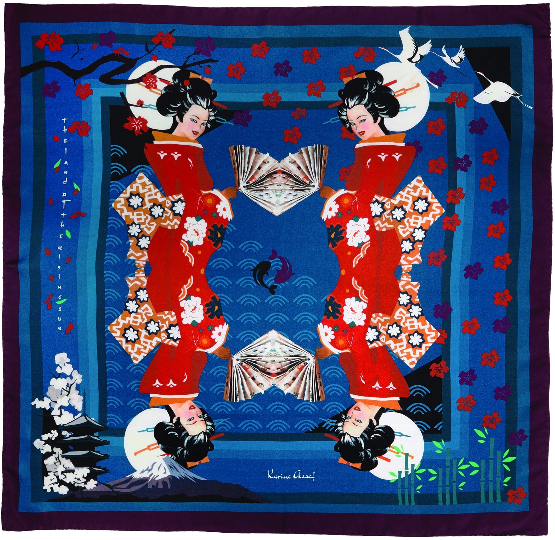 A Karine Assaf Silk Scarf Might be the Hardest Working Item in Your Closet