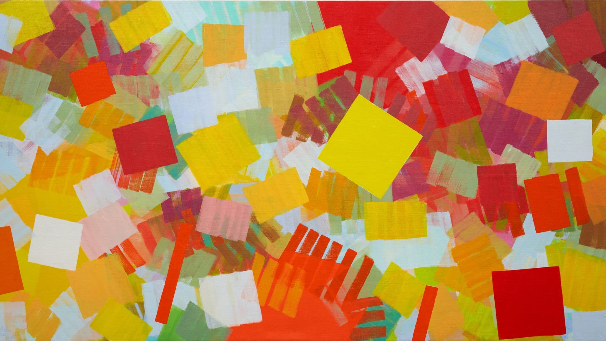 Palestinian Artist Samia Halaby has Some Thoughts on Politics and She’s not Afraid to Show It