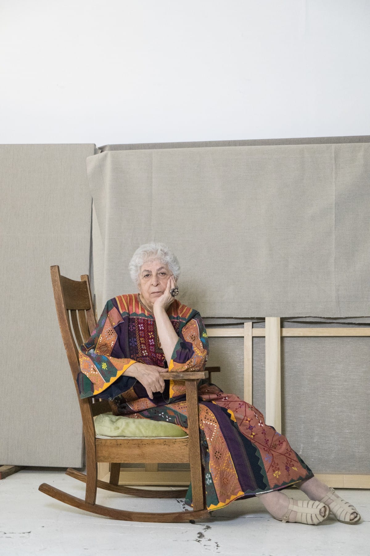 Palestinian Artist Samia Halaby has Some Thoughts on Politics and She’s not Afraid to Show It