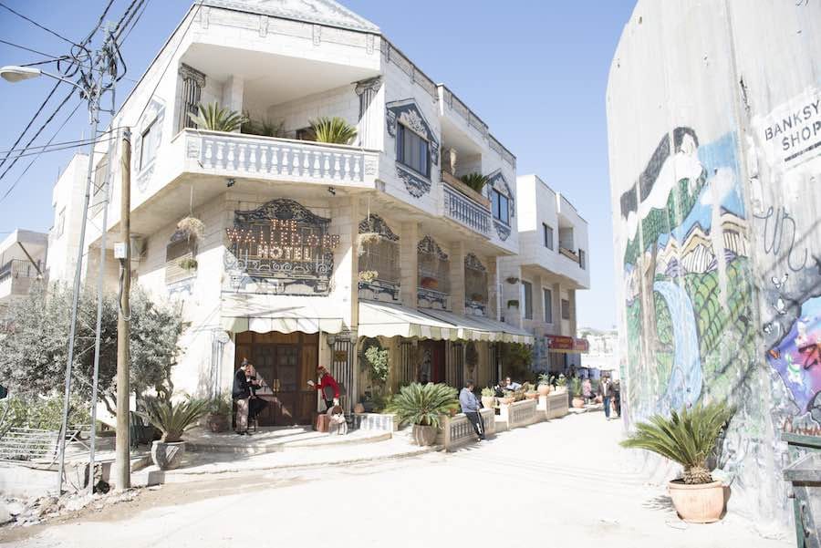Banksy’s Walled Off Hotel in Palestine Literally Has the Worst View in the World