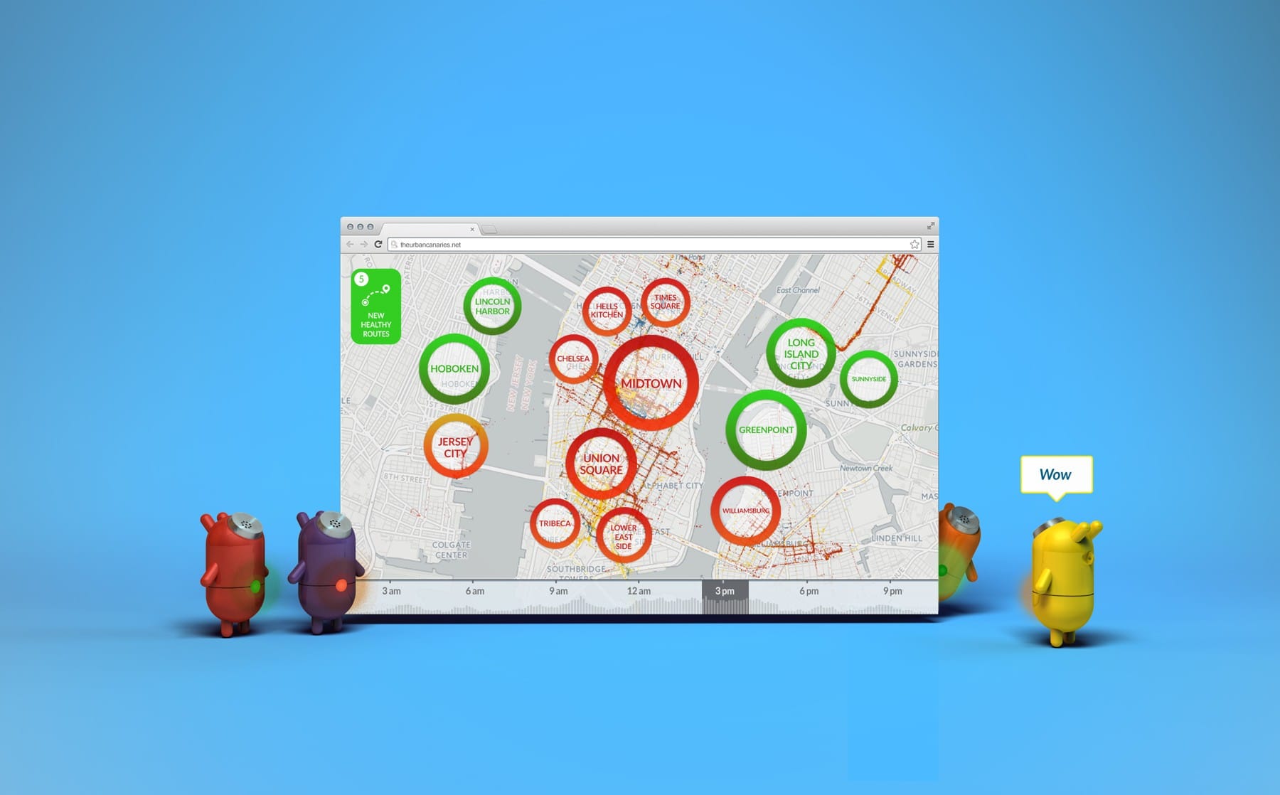 You Can Actually Track Air Pollution in Real Time with The Urban Canary