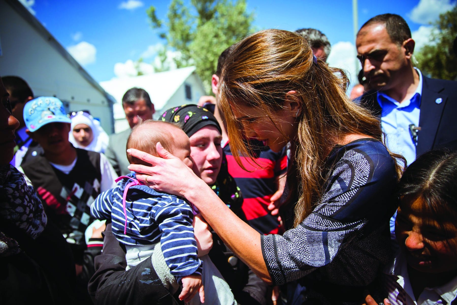 Queen Rania of Jordan Speaks Out on Islamophobia and the Need for More Compassion Towards Refugees