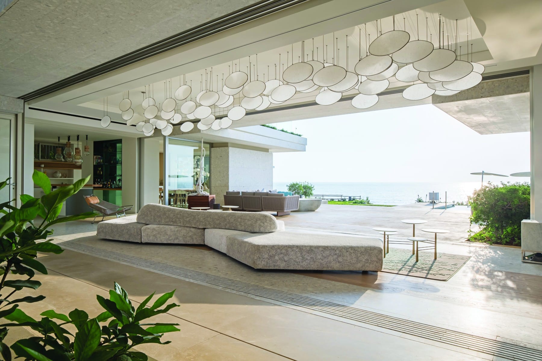 This Villa by Blankpage is an Architectural Wonder Floating Above the Mediterranean