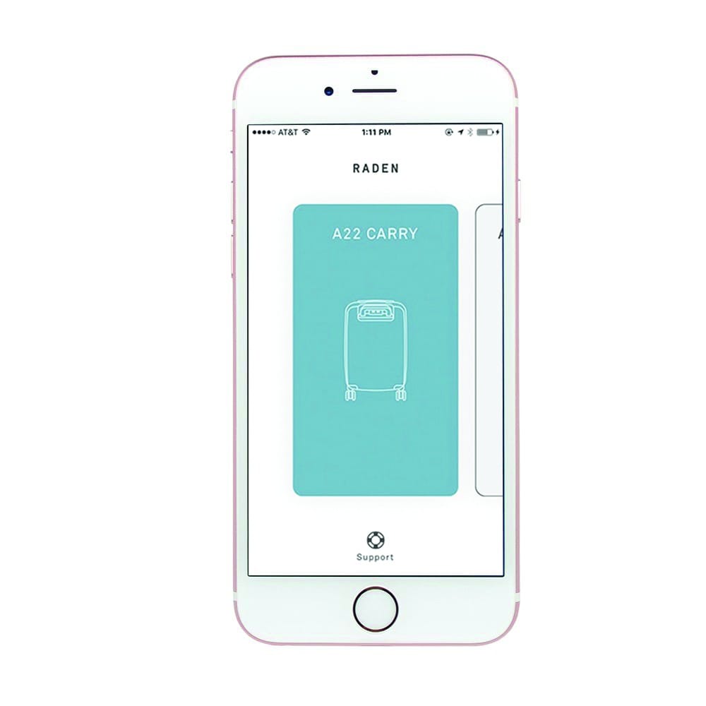 This Tech Luggage by Raden Can Even Help You Book Your Next Flight