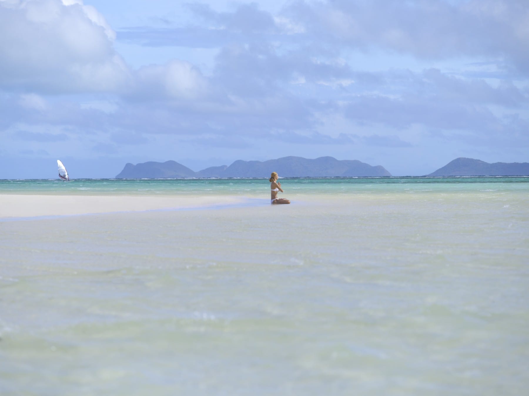 Amanpulo Beach heading South