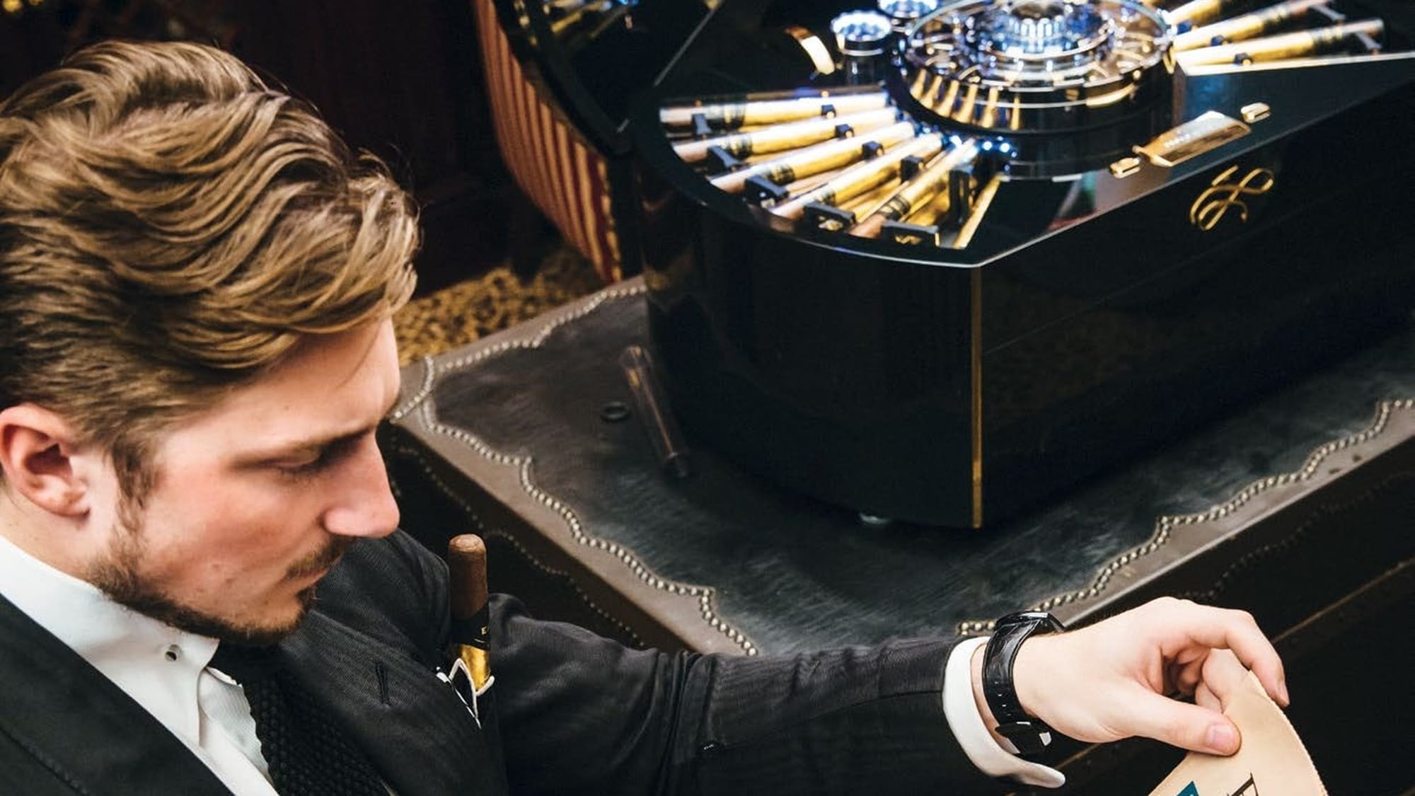 Holy Smokes: Inside Imperiali's Emperador, the World's Most Extravagant Cigar Chest