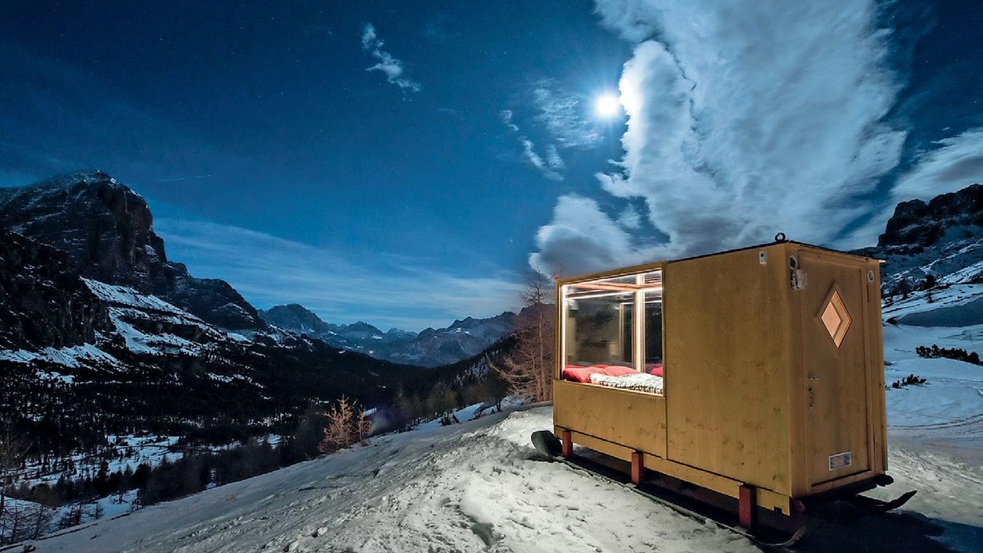 A Room With a View: Inside the Starlight Room Dolomites in the Italian Alps