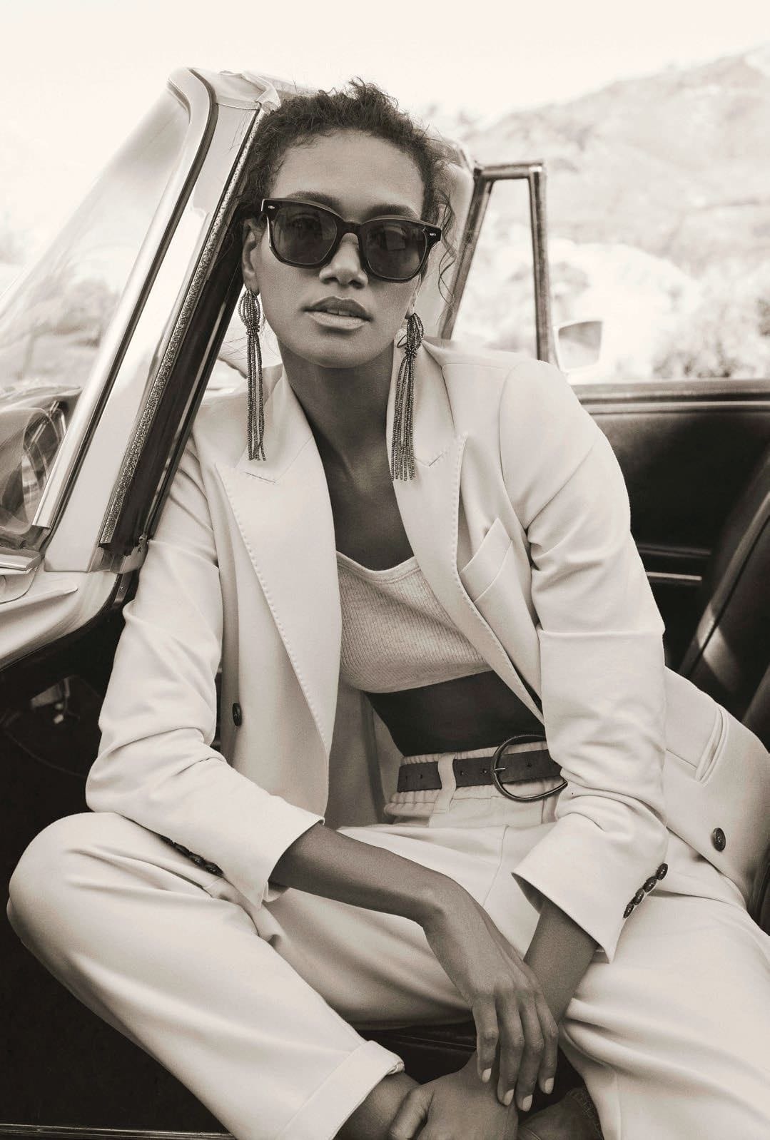 Carolina Cucinelli on the brand's first eyewear line, made with Oliver Peoples
