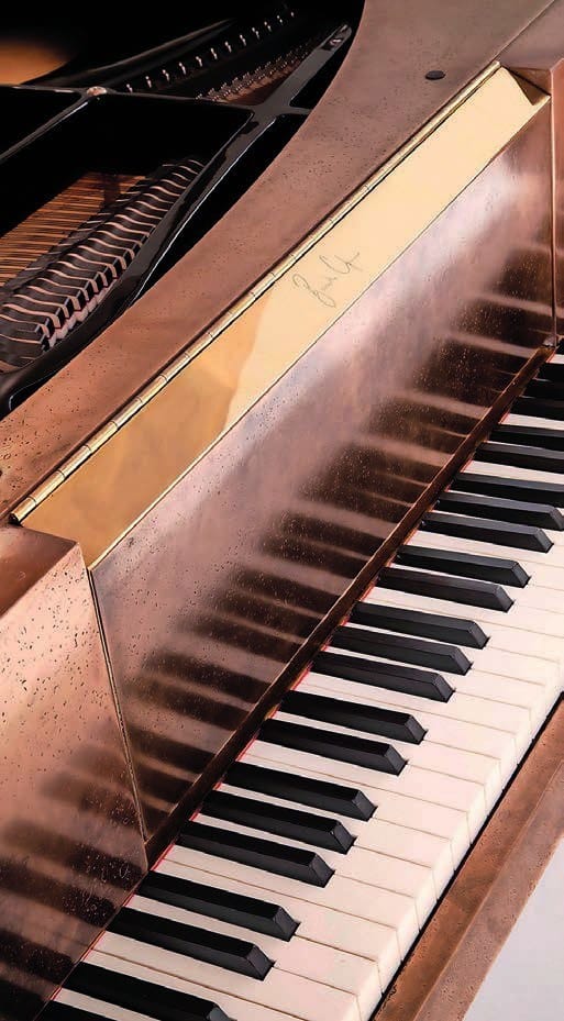 Edelweiss and Goldfinch turn the bespoke piano into sculptural self-playing art