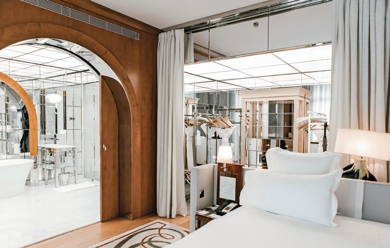 Inside Le Royal Monceau, Philippe Starck's Mirrored Parisian Escape