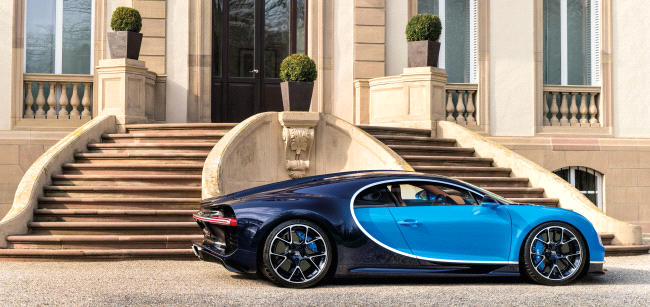 Positive Aptitude: Bugatti's Chiron Continues a History of Technical Automotive Art