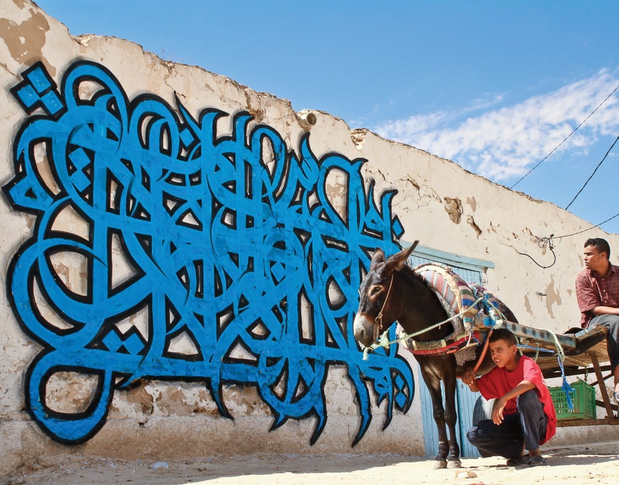 The Writing's on the Wall: Graffiti Artist eL Seed and His Arabic Calligraphy